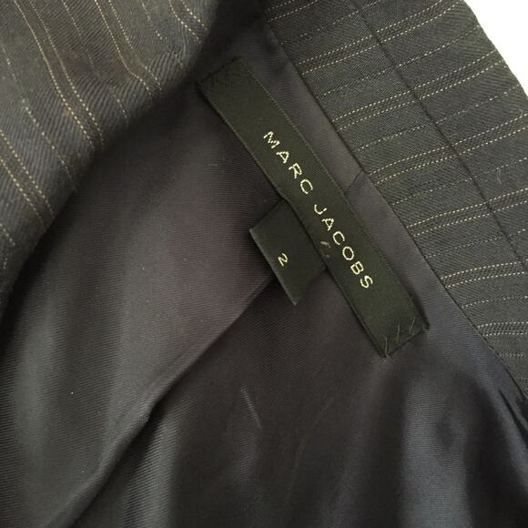 Marc Jacobs Linen Blend Blazer sz 2 - Picture 6 of 7